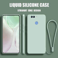 เคส Huawei Nova 2 Plus case เคสกันกระแทกซิลิโคนเหลวแบบเต็มรูปแบบต้นฉบับสี่เหลี่ยมจัตุรัสตัวป้องกันกล้องด้านหลัง