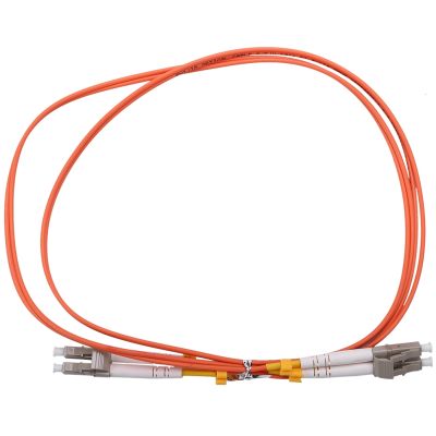 1M Jumper Cable Duplex Multimode LC-LC LC To LC Fiber Optic Optical Patch Cord