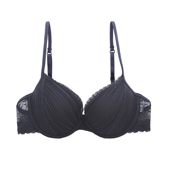 elle-lingerie-molded-bra-pleat-ยกทรงรูปแบบเสริมฟองน้ำ-lb6541