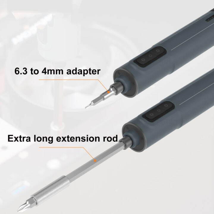 ไขควงขนาดเล็กไฟฟ้า3-6v-ไขควงไร้สาย6-3-25มม-29ชิ้น-s2ชิ้นแบตเตอรี่-li-ion-2ความเร็วสูงสุดเครื่องมือ5nm-ที่ใช้สำหรับการซ่อม