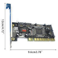 YOUCUN PCI TO 4พอร์ต SATA อะแดปเตอร์การ์ดขยายตัวควบคุมการโจมตีสำหรับพีซีเดสก์ท็อป HDD SSD