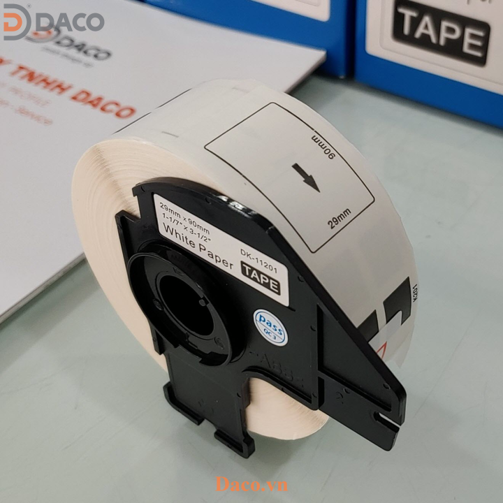 正規通販】 ブラザー 互換感熱紙 29mmx90mm 4000枚 DK-11201 5個