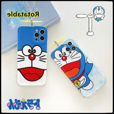 COD DSFDGFNN Doraemon เคส Apple 12 Pro max เคสไอโฟน IPhone 11 น่ารัก 7 8Plus SE X XS เคสไอโฟน7พลัส ป้องกันการตก XR เคสไอโฟน XSMAX เคสไอโฟน 11 11pro 11promax all-inclusive protective case