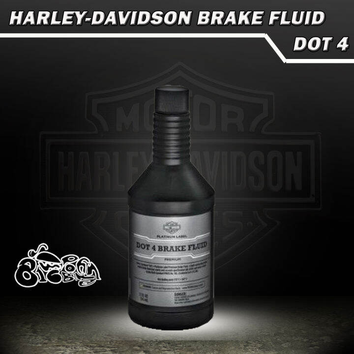 น้ำมันเบรค ฮาเลย์ เดวิดสัน แพลตตินั่ม ดอท 4 Brake Fluid Harley Davidson Platinum DOT4 Lazada.co.th