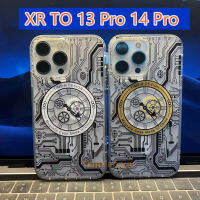 สำหรับ Xr ถึง14pro และเคสป้องกัน13pro สำหรับ Xr เพื่อ14pro เคสที่สมบูรณ์แบบสำหรับ Xr เช่นเคส13pro