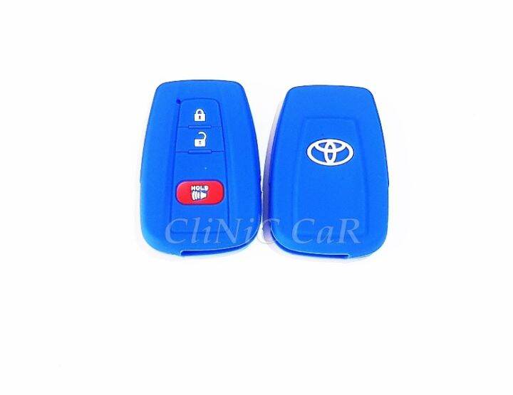 ซิลิโคนแบบหนา-หุ้มกุญแจรีโมท-แบบหุ้มเต็ม-toyota-c-hr