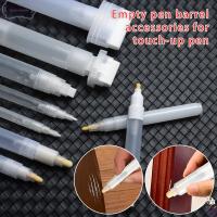 COKERCOOK ใช้ซ้ำได้ พลาสติก หลอดบาร์เรล ปากกากราฟฟิตี อุปกรณ์เสริมปากกาเพ้นท์ เครื่องหมายชอล์กเหลว แท่งเปล่า