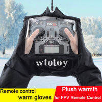 FPV Remote Control Warm Gloves Outfield Warm Cover Transmitter Shield Hand Protector Winter Outdoor for FPV RC AT10II AT9S