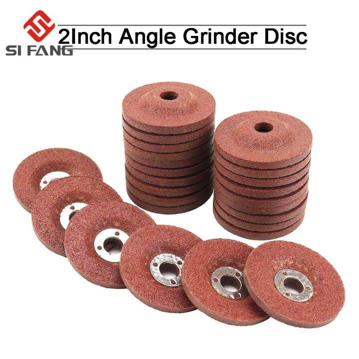 5/10/25Pcs 50mm Grinding Wheel Concave Abrasive Disc for Air Angle