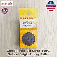 Burts Bees® Conditioning Lip Scrub 100% Natural Origin, Honey 7.08g เบิร์ตส์บีส์ ลิปสครับริมฝีปาก สครับปากแห้ง ลอก เป็นขุย