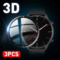 Soft FibreGlass Protective Film For Xiaomi Amazfit GTR 2 2e 3 pro 4 Smart watch Full Cover Screen Protector GTR3 GTR2 GTR4 Glass Nails  Screws Fastene