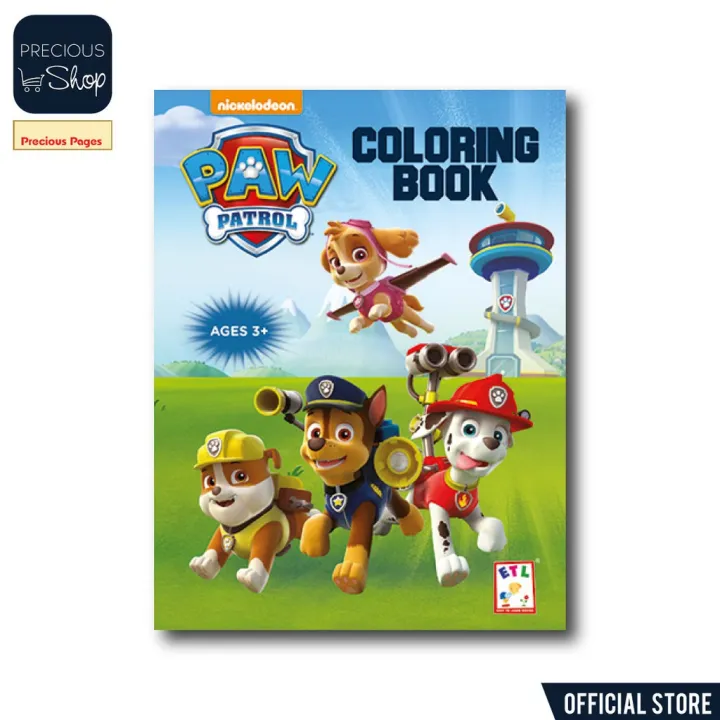 Nickelodeon - Paw Patrol - Coloring Book Ages 3+ | Lazada PH