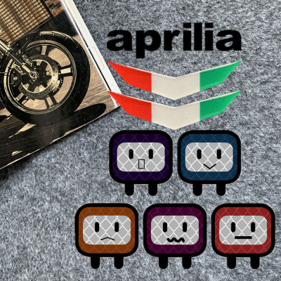 ป้ายสติกเกอร์หมวกนิรภัย Aprilia กาวนิ่มสะท้อนแสงที่แข็งแกร่งสำหรับตกแต่ง Aprilia DORSODURO 750 FACTOR RSV RS Tuono SR50