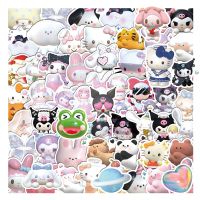 10/50/100pcs Cartoon Kawaii Sticker for Planner Album Scrapbooking Stationery Waterproof Decals for Laptop Suitcase Kids Gift Stickers Labels