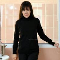 利 เสื้อคอเต่าไหมพรม basic turtleneck sweater