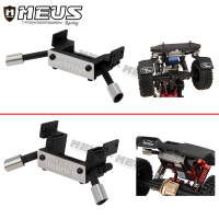 Meus Racing Tail ท่อไอเสีย3D พิมพ์พลาสติกและสแตนเลสสำหรับ118 RC Crawler รถ TRX-4M TRX4M