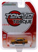 1:64 1972 Datsun 510 Trans-Am คอลเลกชันการตกแต่งโมเดลรถ