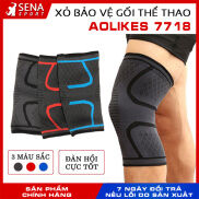 Băng gối thể thao bóng đá, bóng chuyền co giãn đàn hồi cao cấp Aolikes 7718