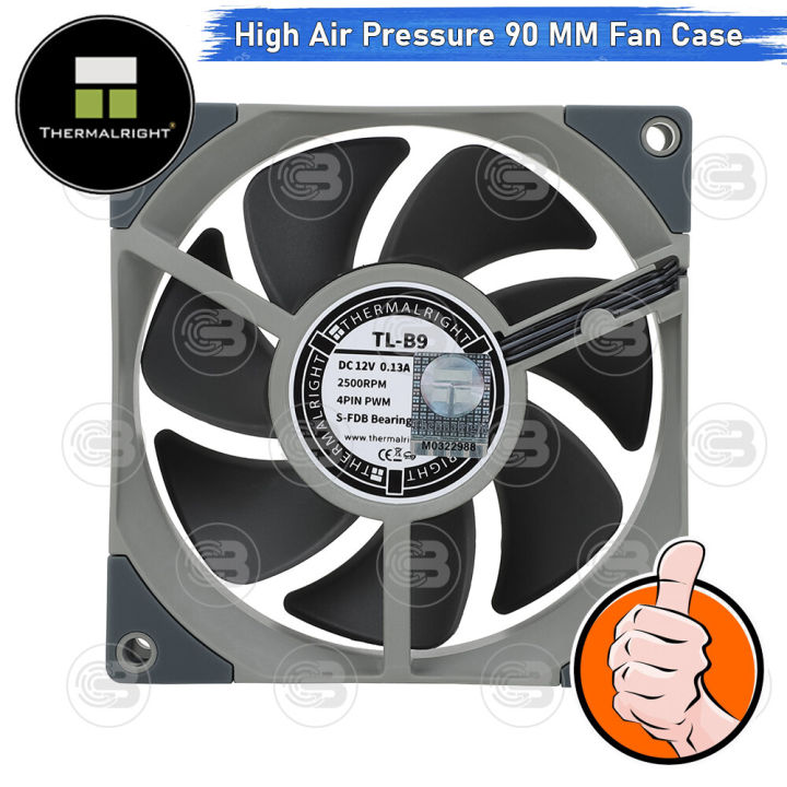 coolblasterthai-thermalright-tl-b9-high-air-pressure-pc-fan-case-size-92-mm-ประกัน-6-ปี