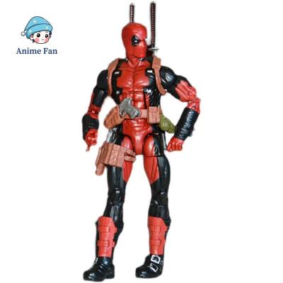 ANIME FAN X-MAN Deadpool ฟิกเกอร์แอคชั่น Deadpool พีวีซีพีวีซี มาร์เวล ฟิกเกอร์อนิเมะ Marvel ภาพเคลื่อนไหวรอบๆ ข้อต่อเคลื่อนที่ หุ่นพนักงานต้อนรับบนความตาย ของเล่นสำหรับเด็ก