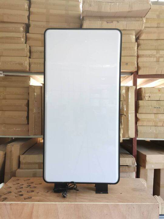 ป้ายไฟเปล่า-สี่เหลี่ยมผืนผ้า-ขนาด-60x120ซม-led-rectangle-lightbox-ป้ายไฟled-ป้ายโฆษณาร้าน-ป้ายไฟ-วงกลมปั้มนูนสองด้าน-กล่องไฟเปล่า-กันน้ำกันแดด