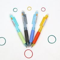 【living stationery】 Erasable Gel0.5mm ปลายปากกาสีดำ/ สีฟ้าหมึก Kawaii ขนาดเล็ก FreshStudentA Magical เขียนปากกาเป็นกลาง4ชิ้น/ล็อต