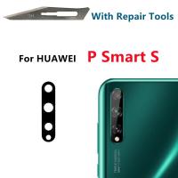 สติกเกอร์ติดหลัง Huawei P Smart Plus Pro S 2019 2020 2021ฝาปิดเลนส์กระจกกล้องถ่ายรูปด้านหลังพร้อมชิ้นส่วนอะไหล่ทดแทน