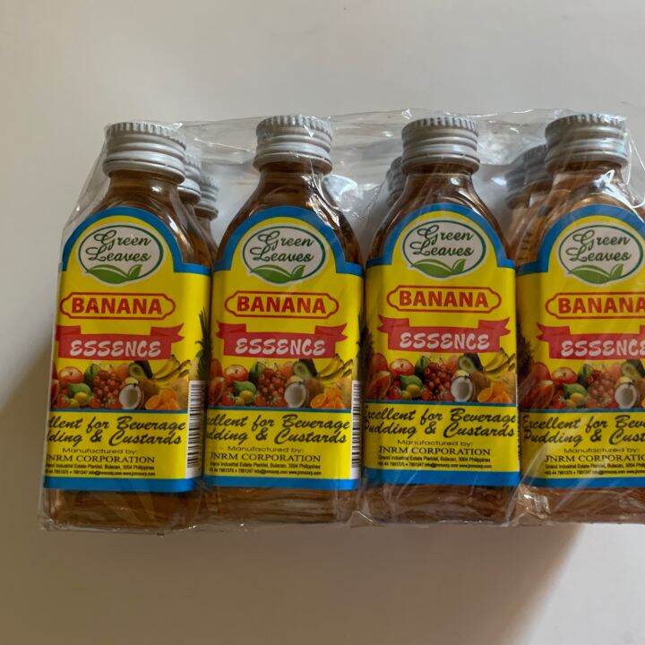 BANANA ESSENCE FOOD FLAVOR 12 x30 ml Lazada PH