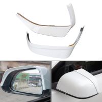 【CW】 Tesla 3 Car Accessories Rear View Mirror Eyebrow Covers Snow Protector Shield Decoration