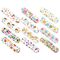 120Pcs Cartoon Bandages Adhesive Bandages Wound Plaster First Aid Hemostasis Band Aid Stickers for Children Kids