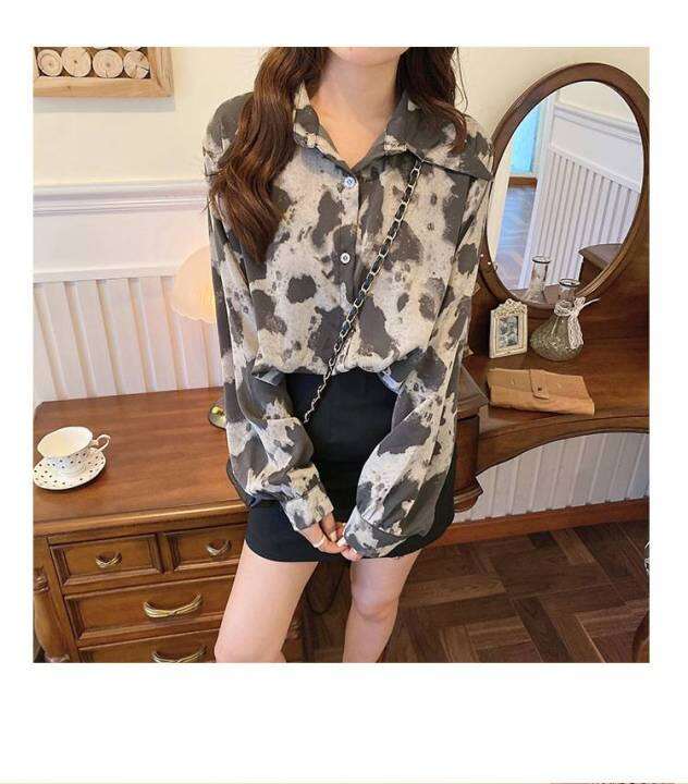 western-style-r-hong-kong-flavor-long-sleeved-shirt-female-loose-leopard-shirt-printing-ink