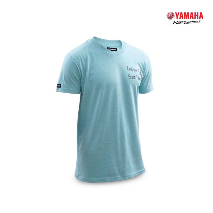 yamaha-เสื้อยืดยามาฮ่าสีเขียว