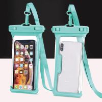 Full View IP68 Waterproof Phone Case Transparent Dry Diving Bag Swimming Pouch For iPhone 11 Pro Max 6.9 inch Mobile Phone Bag