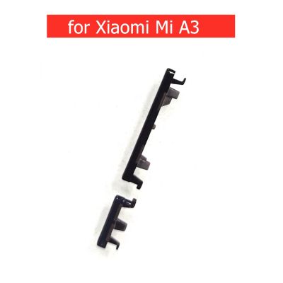 【✔In stock】 anlei3 สำหรับ Xiaomi Mi A3ปุ่มปรับระดับเสียงปุ่มคีย์ด้านข้างปิดกุญแจสวิตช์เปลี่ยนอะไหล่ซ่อม