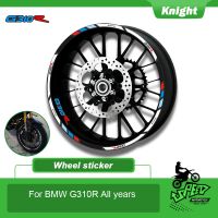 Motorcycle Racing equipment Accessories Wheel Tire Rim Decoration Adhesive Reflective Decal Sticker For BMW G310R g310 r