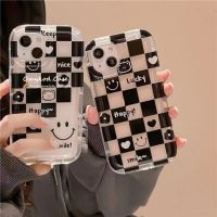 ?Ready Stock ?Compatible for 14 13 12 11 Pro Max X Xr Xs Max 8 7 6 6s Plus SE 2020 Smile Illustration Phone Case Shockproof Air Cushion Silicone Protective Cover