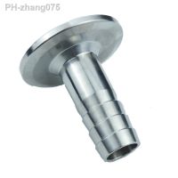 Sanitary Barb Fitting 8-108mm Hose Barb OD SS304 Stainless Steel Sanitary Hose Barb Pipe Fitting Tri Clamp Type Ferrule