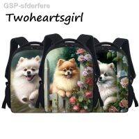 Sb.♙Twoheartsgirl Lovevly Pomeranças Meninas Meninos Mochilas Jardim De Infância กระเป๋านักเรียนกระเป๋าเด็กเล็ก