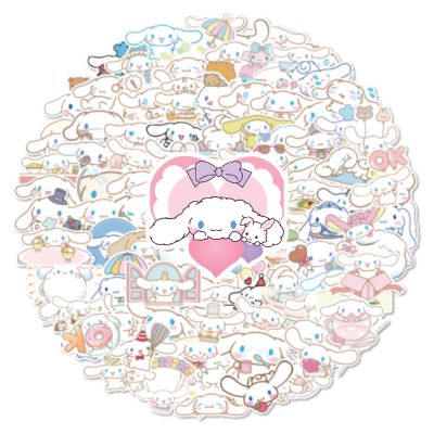 hotx【DT】 10/30/50/100PCS Cinnamoroll Anime Cartoon Stickers Decals Scrapbook Luggage Helmet Graffiti Sticker