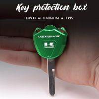 Suitable for Kawasaki motorcycle versys650 versys1000 versysX300 CNC aluminum alloy key protective shell key protection decorati