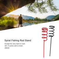 【COD】2Pcs Heavy Duty เกลียว ประมง Rod Ground Support Stand Holder Metal ประมง Tackles