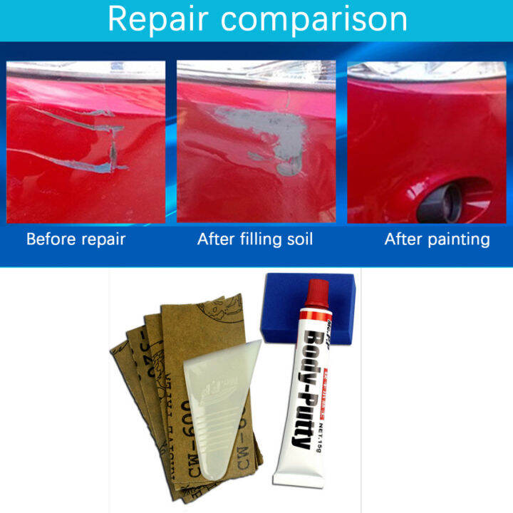 【In Stock】Auto Products Car Body Putty Scratch Filler Painting Pen Assistant Smooth Vehicle Care