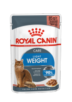 Royal Canin อาหารแมวโต ที่ต้องการควบคุมน้ำหนัก ชนิดเปียก (LIGHT WEIGHT CARE GRAVY) 85g x 12 ซอง