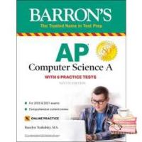 Free Shipping Barrons Ap Computer Science a : With 6 Practice Tests, Includes Website (Barrons Ap Computer Science a) (9th CSM) [Paperback]