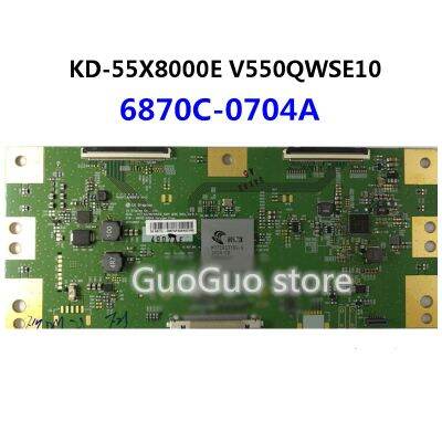 1ชิ้น TCON Board 6870C-0704A TV T-CON KD-55X8000E หน้าจอลอจิกบอร์ด V550QWSE10