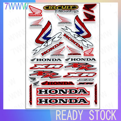 ชุดสติกเกอร์สะท้อนแสงโลโก้ HONDA Wings 1ชุด,สำหรับ Honda สกู๊ตเตอร์ ADV 150 VARIO150 125 PCX 150 PCX 3