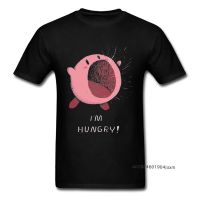 Tees Im Hungry Tshirt Men Pink Black Monster Streetwear Band Tshirt Mens T Shirts