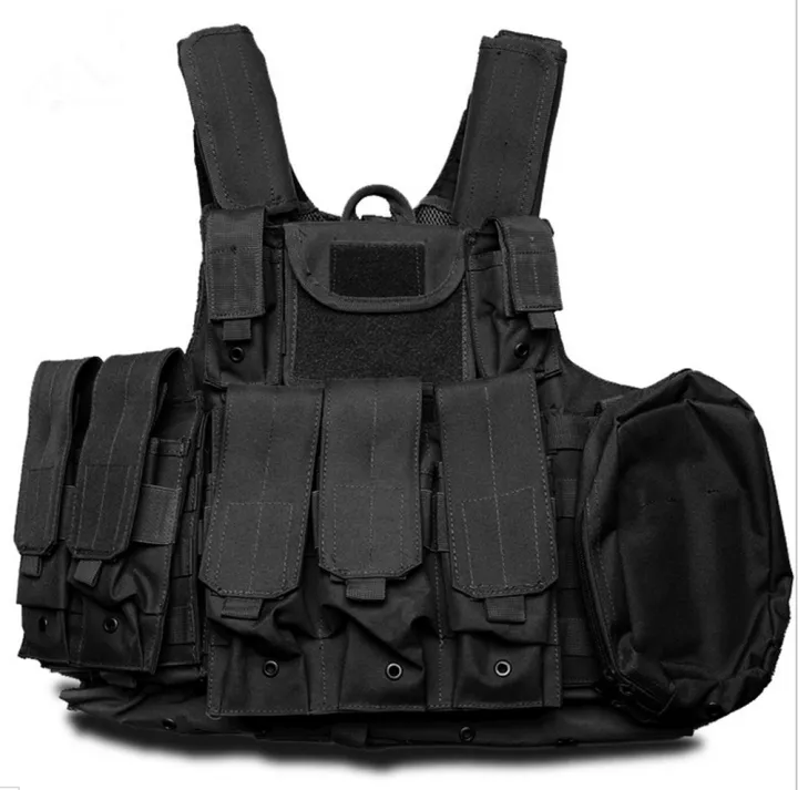Tactical Molle Vest Military Equipment Army Combat Training Body Armor Outdoor Sport Protection