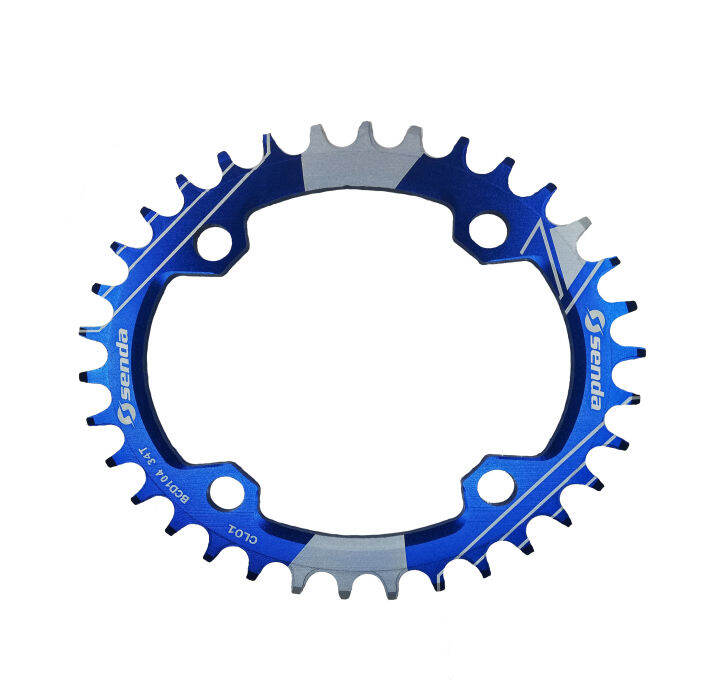 JNL SENDA 34T/36T/38T 104BCD MTB Positive And Negative Teeth Oval