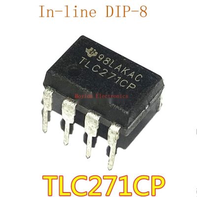 10ชิ้นเครื่องขยายเสียงปฏิบัติการ TLC271CP TLC271C TLC271 DIP8ในบรรทัดการประกันคุณภาพ